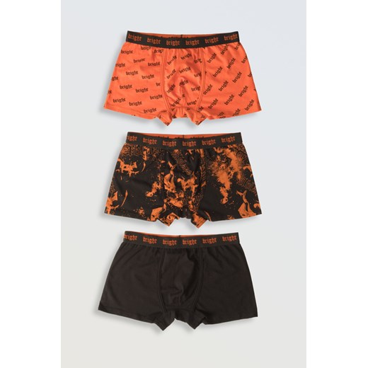 Kolorowe bokserki z nadrukami 3-PAK, Rozmiar - 140, Kolor - Multikolor ze sklepu REPORTER w kategorii Majtki dziecięce - zdjęcie 189106310