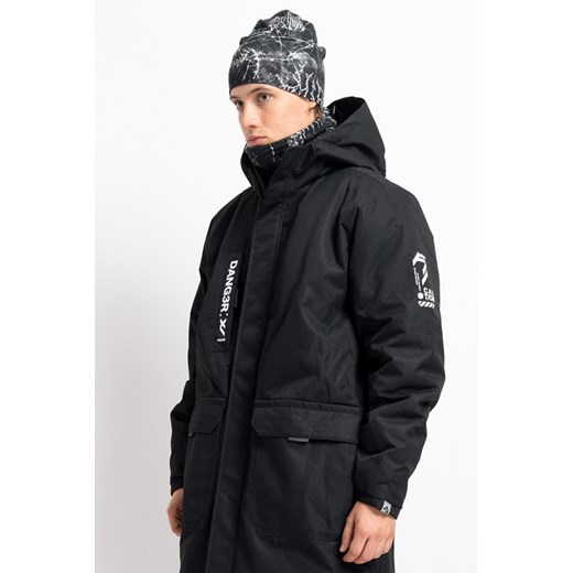 Czarna czapka z kontrastową grafiką na całości, Rozmiar -  r2, Kolor - Multikolor ze sklepu REPORTER w kategorii Czapki dziecięce - zdjęcie 189107184