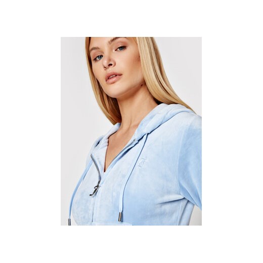 Juicy Couture Bluza Robertson JCAP176 Niebieski Slim Fit Juicy Couture XS MODIVO