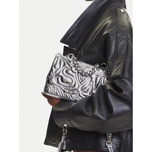 Torebka Steve Madden Bnotable SM13001564 Srebrny ze sklepu eobuwie.pl w kategorii Kopertówki - zdjęcie 189128914