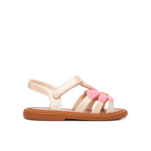 Sandały Melissa Mini Melissa Hip Bloomy Bb 35902 Brązowy ze sklepu eobuwie.pl w kategorii Sandały dziecięce - zdjęcie 189128981