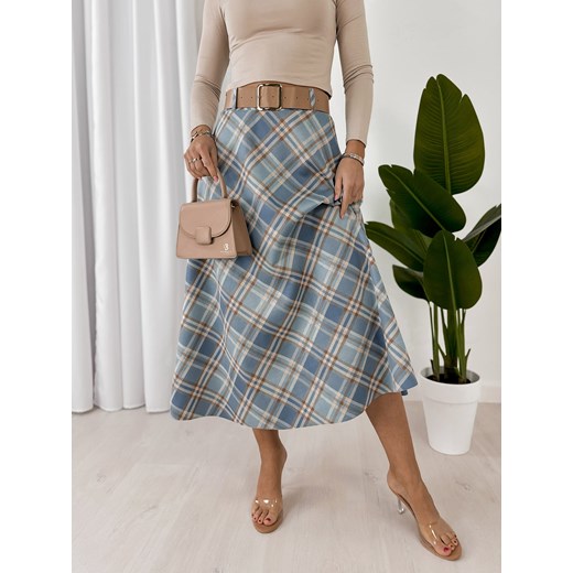 spódnica ethne błękitna one size ze sklepu UBRA w kategorii Spódnice - zdjęcie 189133972