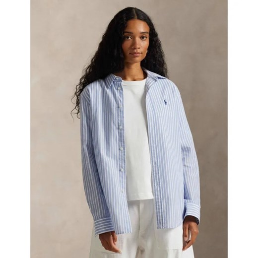 POLO RALPH LAUREN Koszula | Classic fit | z dodatkiem lnu ze sklepu Gomez Fashion Store w kategorii Koszule damskie - zdjęcie 189137330
