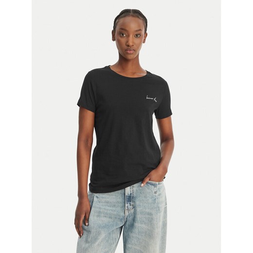 BOSS T-Shirt C_Elove_4 50559077 Czarny Slim Fit ze sklepu MODIVO w kategorii Bluzki damskie - zdjęcie 189142770