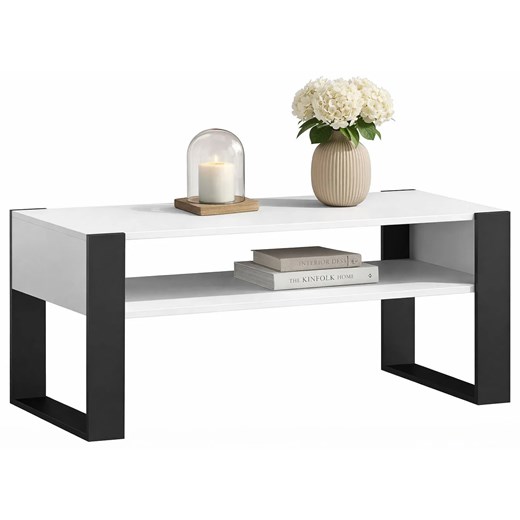 Minimalistyczna Ława Do Salonu | Biało Z1-M21 ze sklepu Edinos.pl w kategorii Stoliki kawowe - zdjęcie 189172474