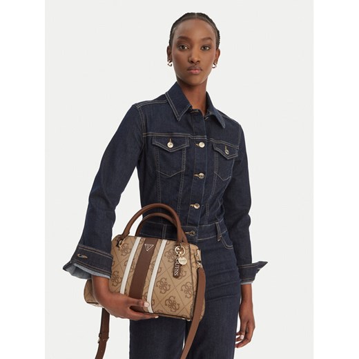 Guess Torebka 181098 Brązowy ze sklepu MODIVO w kategorii Kuferki - zdjęcie 189172742