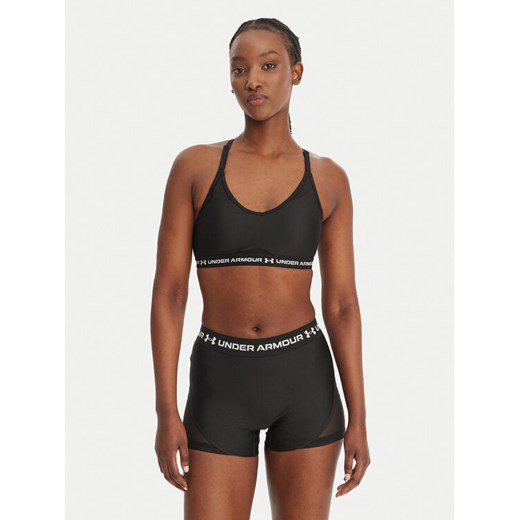 Under Armour Biustonosz sportowy UA Crossback Low 1386424 Czarny ze sklepu MODIVO w kategorii Biustonosze - zdjęcie 189179001