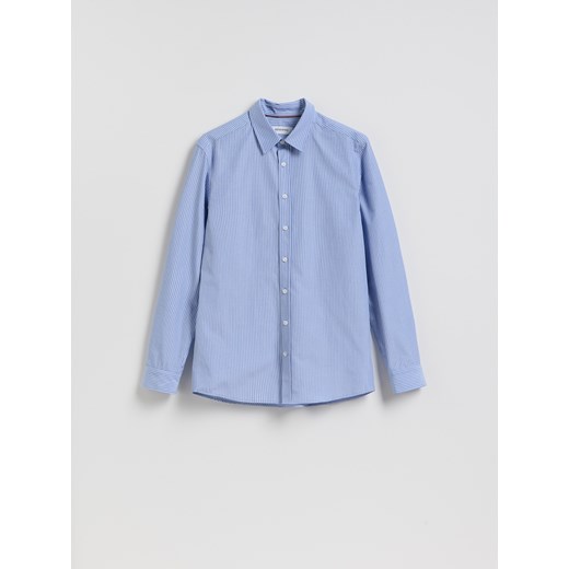 Reserved - Koszula regular fit w paski - jasnoniebieski ze sklepu Reserved w kategorii Koszule męskie - zdjęcie 189185963