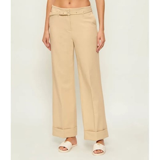 GUESS Spodnie z paskiem | Loose fit ze sklepu Gomez Fashion Store w kategorii Spodnie damskie - zdjęcie 189190992