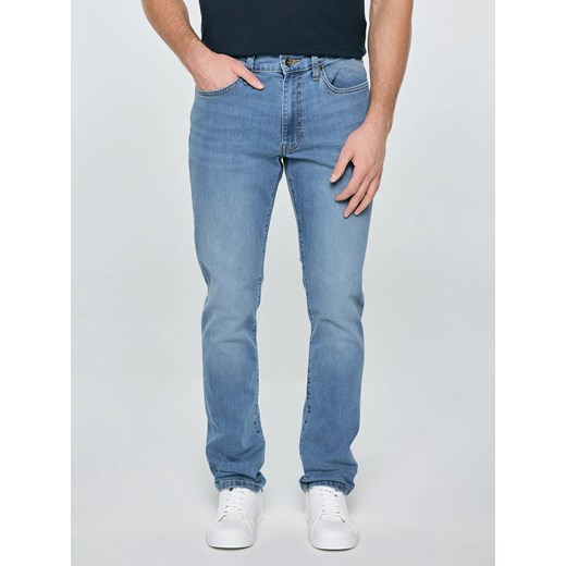 Jeansy męskie z przetarciami niebieskie Terry Carrot 133 ze sklepu Big Star w kategorii Jeansy męskie - zdjęcie 189220840