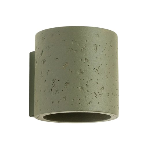 Oliwkowy halogenowy kinkiet ścienny - E713-Melvis ze sklepu Edinos.pl w kategorii Lampy ścienne - zdjęcie 189225162