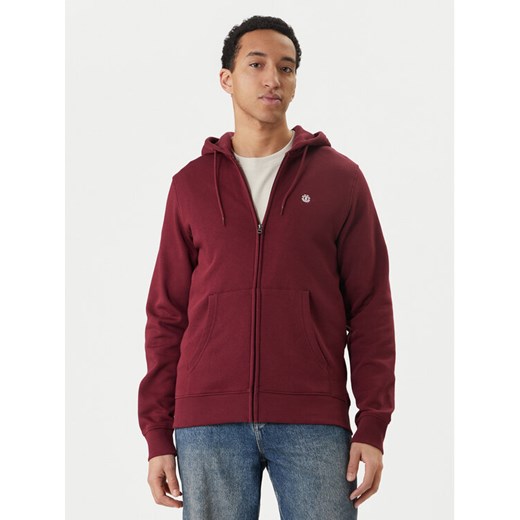 Element Bluza Icon Embroidery ELYFT00199 Bordowy Regular Fit ze sklepu MODIVO w kategorii Bluzy męskie - zdjęcie 189225232