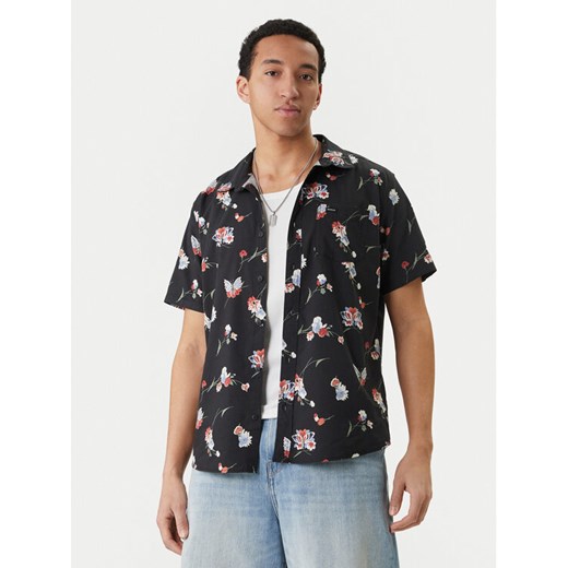 RVCA Koszula Morning Glory AVYWT00490 Czarny Regular Fit ze sklepu MODIVO w kategorii Koszule męskie - zdjęcie 189231292