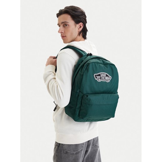 Plecak Vans Old Skool Classic Backpack VN000H4YFRJ1 Zielony ze sklepu eobuwie.pl w kategorii Plecaki - zdjęcie 189237222