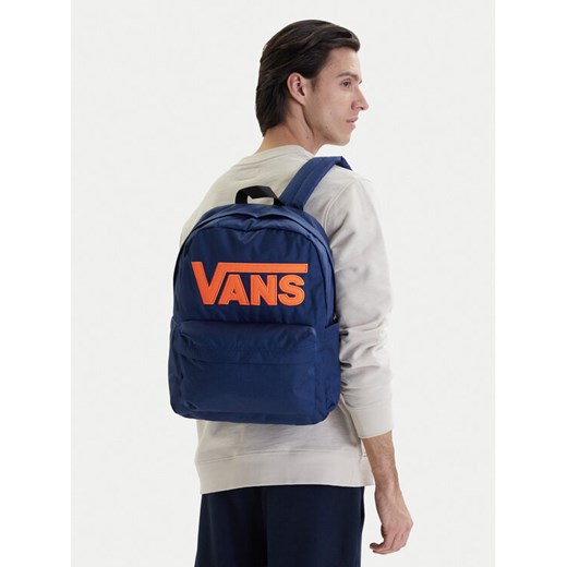 Vans Plecak Old Skool Drop V VN000H4ZFOB1 Granatowy ze sklepu MODIVO w kategorii Plecaki - zdjęcie 189239194