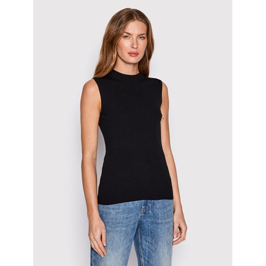 Boss Top Feskies 50473237 Czarny Slim Fit ze sklepu MODIVO w kategorii Bluzki damskie - zdjęcie 189267044