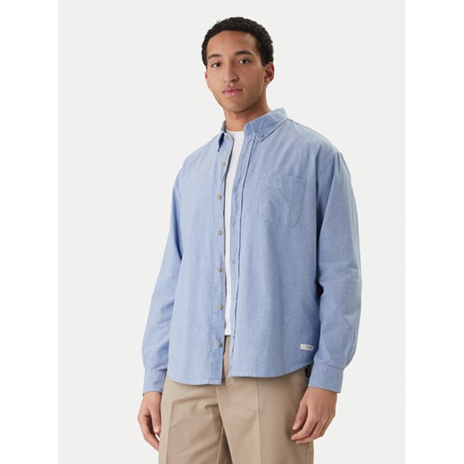 Element Koszula Button Down Regular Oxford ELYWT00182 Niebieski Regular Fit ze sklepu MODIVO w kategorii Koszule męskie - zdjęcie 189279082