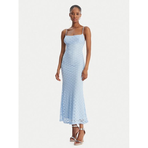 Bardot Sukienka letnia Adoni 57998DB1 Błękitny Slim Fit ze sklepu MODIVO w kategorii Sukienki - zdjęcie 189279794