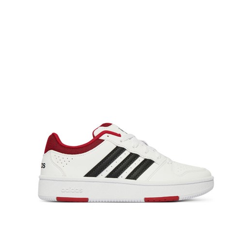 adidas Sneakersy Hoops Classic J KI1044 Biały ze sklepu MODIVO w kategorii Buty sportowe dziecięce - zdjęcie 189279880
