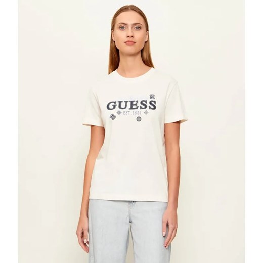 GUESS ACTIVE T-shirt AGNES | Regular Fit ze sklepu Gomez Fashion Store w kategorii Bluzki damskie - zdjęcie 189283752