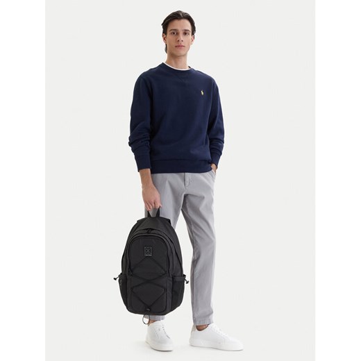 Plecak Calvin Klein Utility Emblem Bungee Backpack LV04D3301G Czarny ze sklepu eobuwie.pl w kategorii Plecaki - zdjęcie 189320894