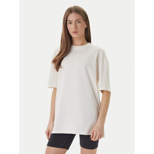 The North Face T-Shirt Essential Simple Dome NF0A8EVX Beżowy Loose Fit ze sklepu MODIVO w kategorii Bluzki damskie - zdjęcie 189322741