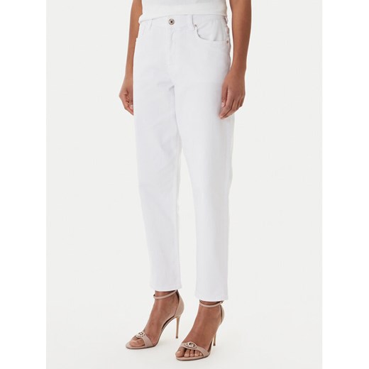 Fracomina Jeansy FP26SVD005W61501 Biały Slim Fit ze sklepu MODIVO w kategorii Jeansy damskie - zdjęcie 189322792