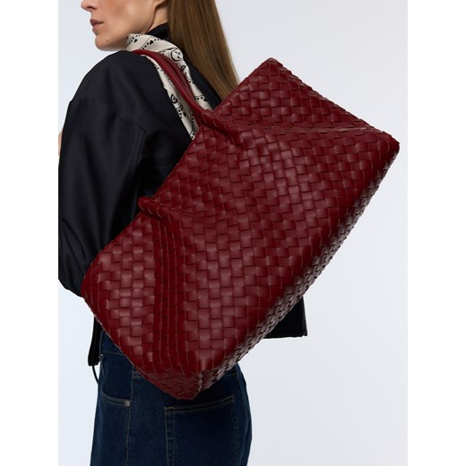 Reserved - Torebka shopper - czerwony Reserved ONE SIZE Reserved