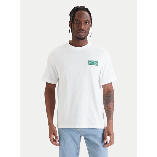 Calvin Klein Jeans T-Shirt 20s Easy LV04RF294G Biały Regular Fit ze sklepu MODIVO w kategorii T-shirty męskie - zdjęcie 189368854