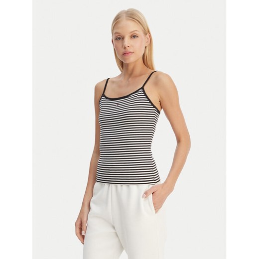 Tommy Jeans Top Essential DW0DW20675 Czarny Slim Fit ze sklepu MODIVO w kategorii Bluzki damskie - zdjęcie 189370710