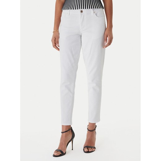Fracomina Jeansy FP26SV8000W61501 Biały Slim Fit ze sklepu MODIVO w kategorii Jeansy damskie - zdjęcie 189370714