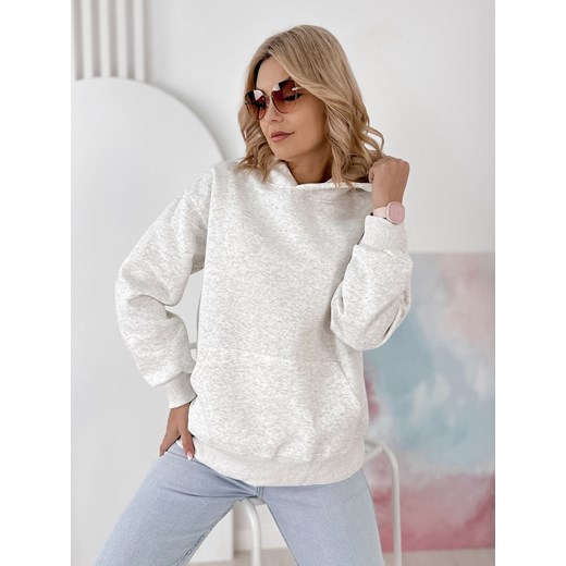 bluza avignon szara one size ze sklepu UBRA w kategorii Bluzy damskie - zdjęcie 189371340