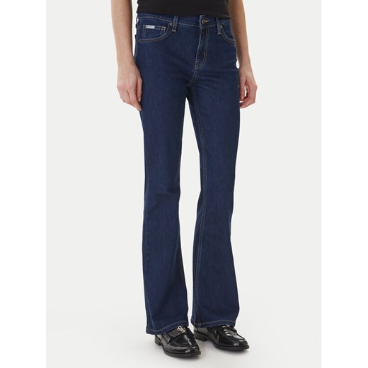 Guess Jeans Jeansy W6RA1S D632B Niebieski Bootcut Fit ze sklepu MODIVO w kategorii Jeansy damskie - zdjęcie 189371871