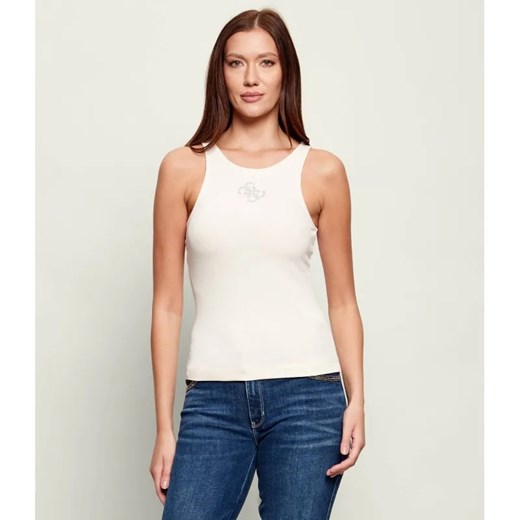 GUESS Top GUENDALINA | Slim Fit ze sklepu Gomez Fashion Store w kategorii Bluzki damskie - zdjęcie 189372744