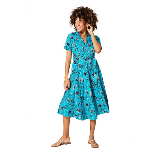 Aller Simplement Sukienka w kolorze niebieskim ze sklepu Limango Polska w kategorii Sukienki - zdjęcie 189380620