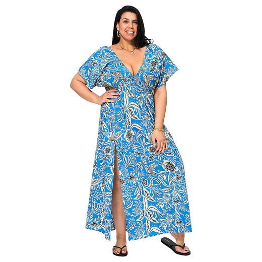 Aller Simplement Sukienka w kolorze niebieskim ze sklepu Limango Polska w kategorii Sukienki - zdjęcie 189380873