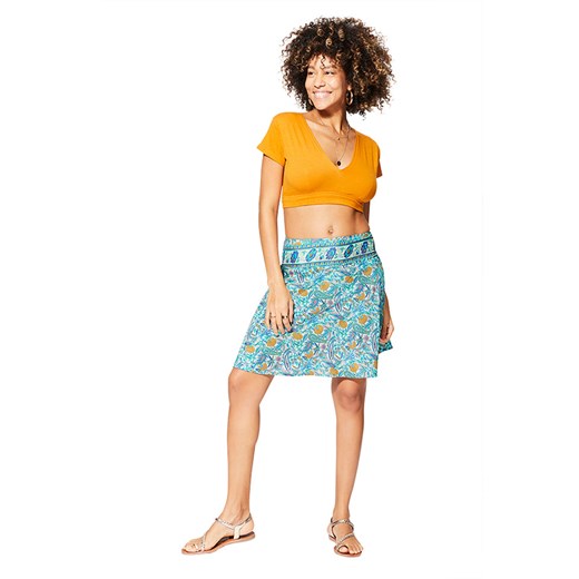 Aller Simplement Spódnica w kolorze turkusowym ze sklepu Limango Polska w kategorii Spódnice - zdjęcie 189380994