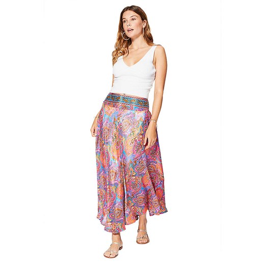 Aller Simplement Spódnica w kolorze różowo-niebieskim ze sklepu Limango Polska w kategorii Spódnice - zdjęcie 189381002