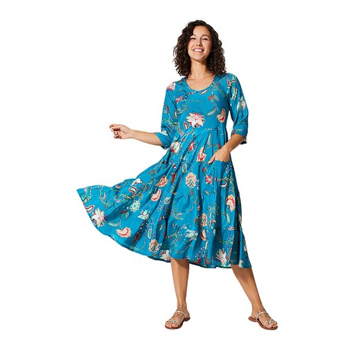 Aller Simplement Sukienka w kolorze niebieskim ze sklepu Limango Polska w kategorii Sukienki - zdjęcie 189381022