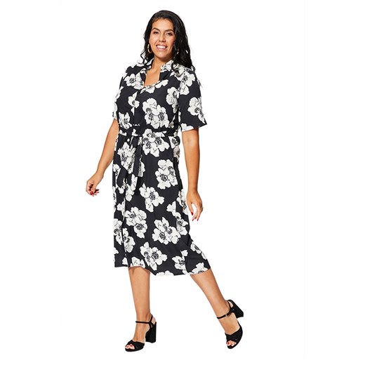Aller Simplement Sukienka w kolorze czarno-białym ze sklepu Limango Polska w kategorii Sukienki - zdjęcie 189381082