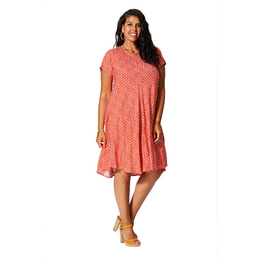 Aller Simplement Sukienka w kolorze czerwono-białym ze sklepu Limango Polska w kategorii Sukienki - zdjęcie 189381404