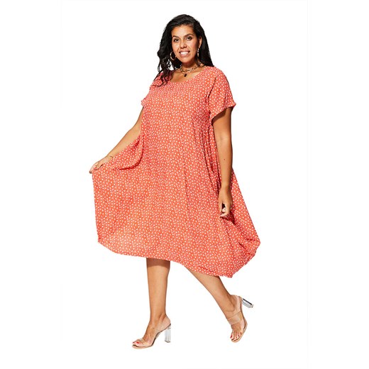 Aller Simplement Sukienka w kolorze czerwonym ze sklepu Limango Polska w kategorii Sukienki - zdjęcie 189381410