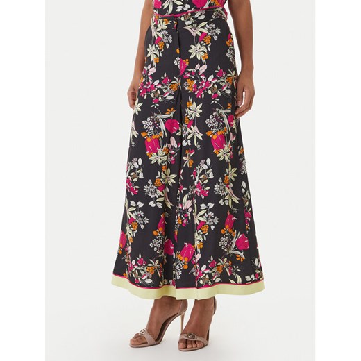 Simona Corsellini Spodnie materiałowe P26CPPG00301 Czarny Regular Fit ze sklepu MODIVO w kategorii Spodnie damskie - zdjęcie 189384933