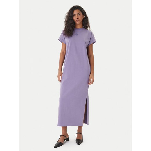 HUGO Sukienka codzienna Nalle_B 50540389 Fioletowy Regular Fit ze sklepu MODIVO w kategorii Sukienki - zdjęcie 189387360