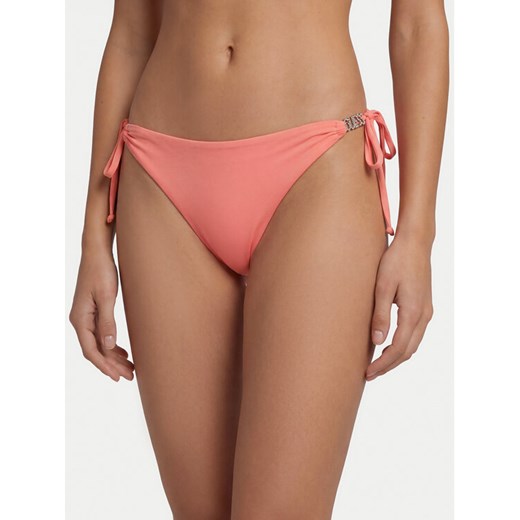 Guess Dół od bikini E6GO18 MC040 Różowy ze sklepu MODIVO w kategorii Stroje kąpielowe - zdjęcie 189387364