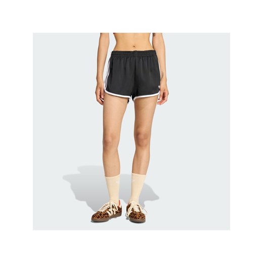 adidas Szorty sportowe 3-Stripes Sprinter KD7977 Czarny Regular Fit ze sklepu MODIVO w kategorii Szorty - zdjęcie 189387444