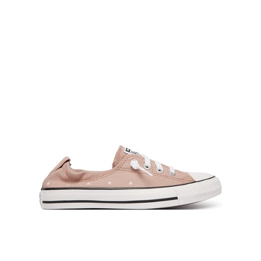 Converse Trampki Chuck Taylor All Star Shoreline Embroidered Stars A17778C Brązowy ze sklepu MODIVO w kategorii Trampki damskie - zdjęcie 189393062