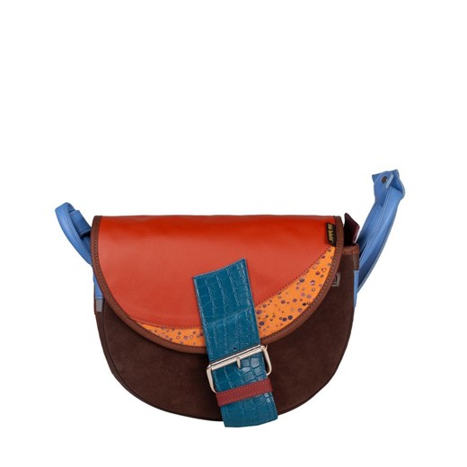 damska torebka listonoszka skórzana na ramię Freshman Mini ze sklepu Słoń Torbalski w kategorii Listonoszki - zdjęcie 189395734