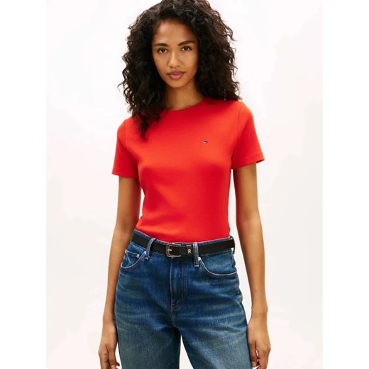 Tommy Hilfiger T-shirt | Slim Fit ze sklepu Gomez Fashion Store w kategorii Bluzki damskie - zdjęcie 189396190