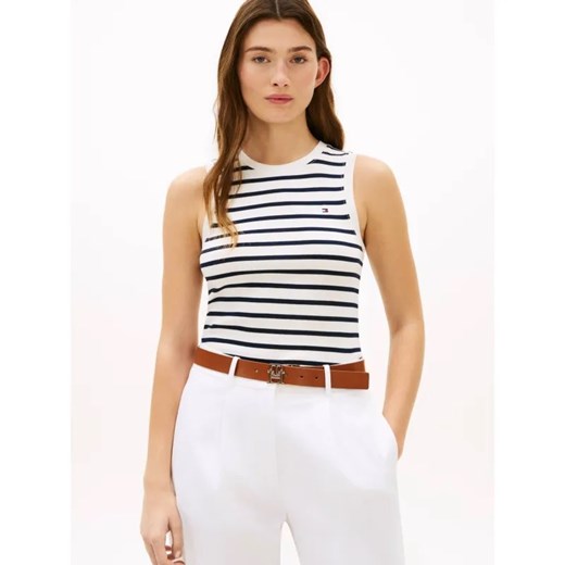 Tommy Hilfiger Top CODY C-NK | Slim Fit ze sklepu Gomez Fashion Store w kategorii Bluzki damskie - zdjęcie 189396191